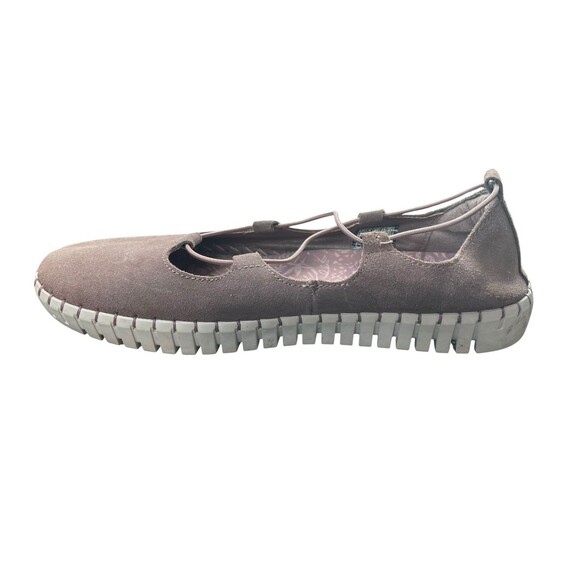 Skechers Mauve Bungee Ghillie SlipOn Shoes Sepulveda Blvd Memory Foam 8M Sneaker - Picture 4 of 5